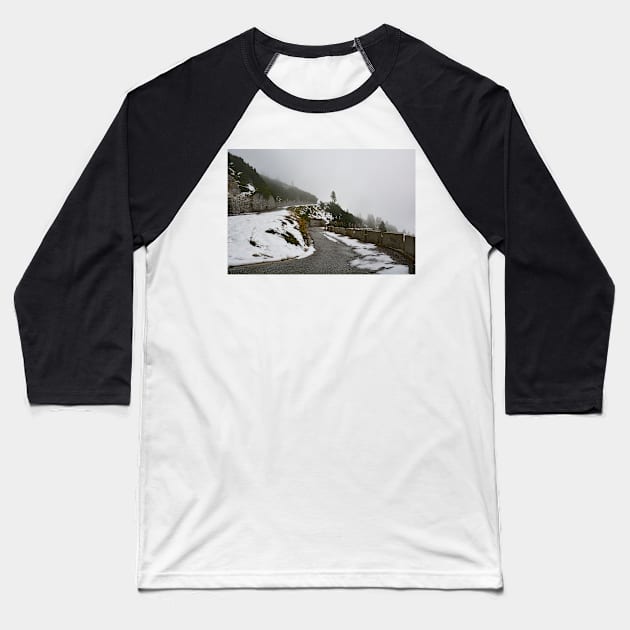 Autumn on the Slopes of Mangrt Baseball T-Shirt by jojobob